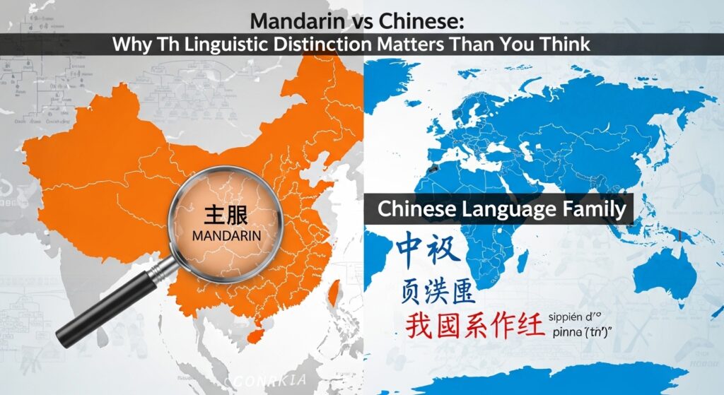 Mandarin vs Chinese