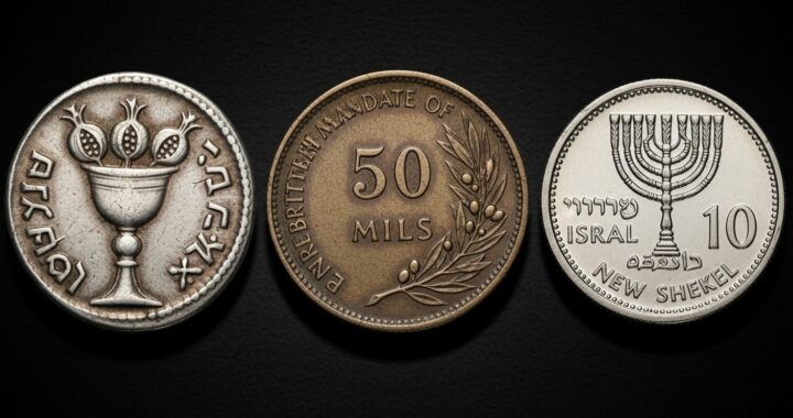 Israeli Coin Ancient vs Modern