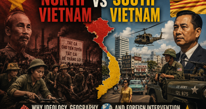 North vs South Vietnam