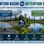 Detention Basin vs Retention Basin