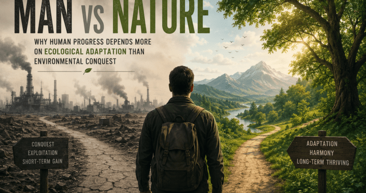 Man vs Nature: Why Human Progress Depends More on Ecological Adaptation Than Environmental Conquest