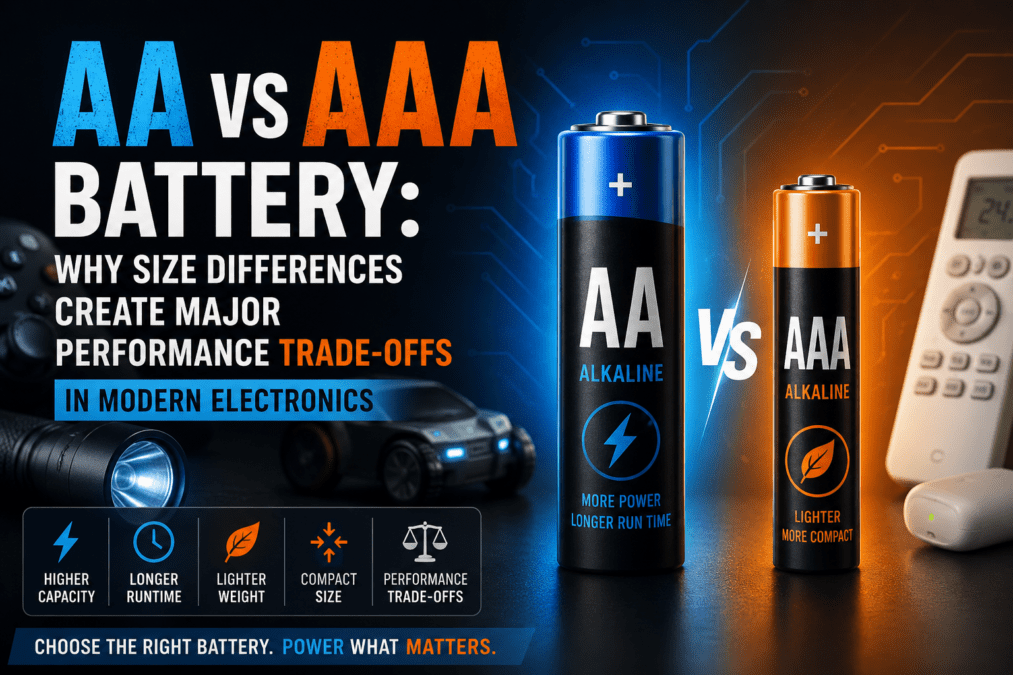 AA vs AAA Battery
