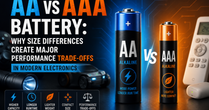 AA vs AAA Battery