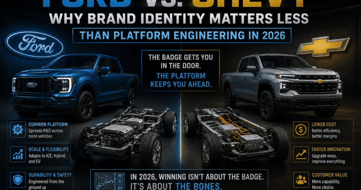Ford vs Chevy: Why Brand Identity Matters Less Than Platform Engineering in 2026
