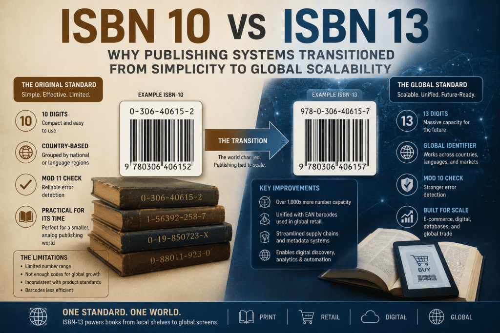 ISBN 10 vs 13 ISBN 10 vs 13