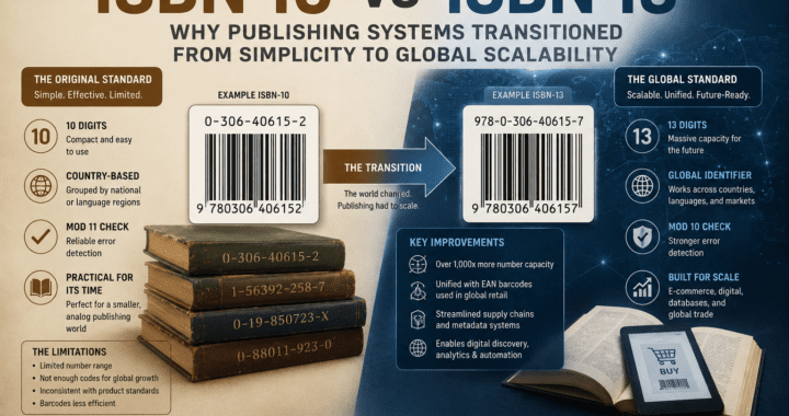 ISBN 10 vs 13