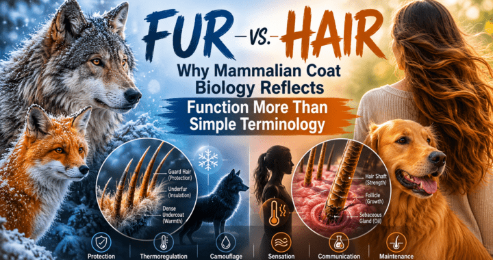 Fur vs Hair: Why Mammalian Coat Biology Reflects Function More Than Simple Terminology