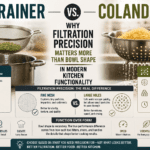 Strainer vs Colander