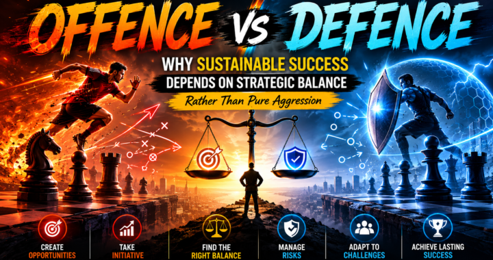 Offence vs Defence: Why Sustainable Success Depends on Strategic Balance Rather Than Pure Aggression