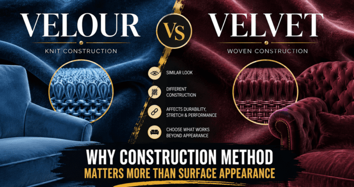 Velour vs Velvet: Why Construction Method Matters More Than Surface Appearance