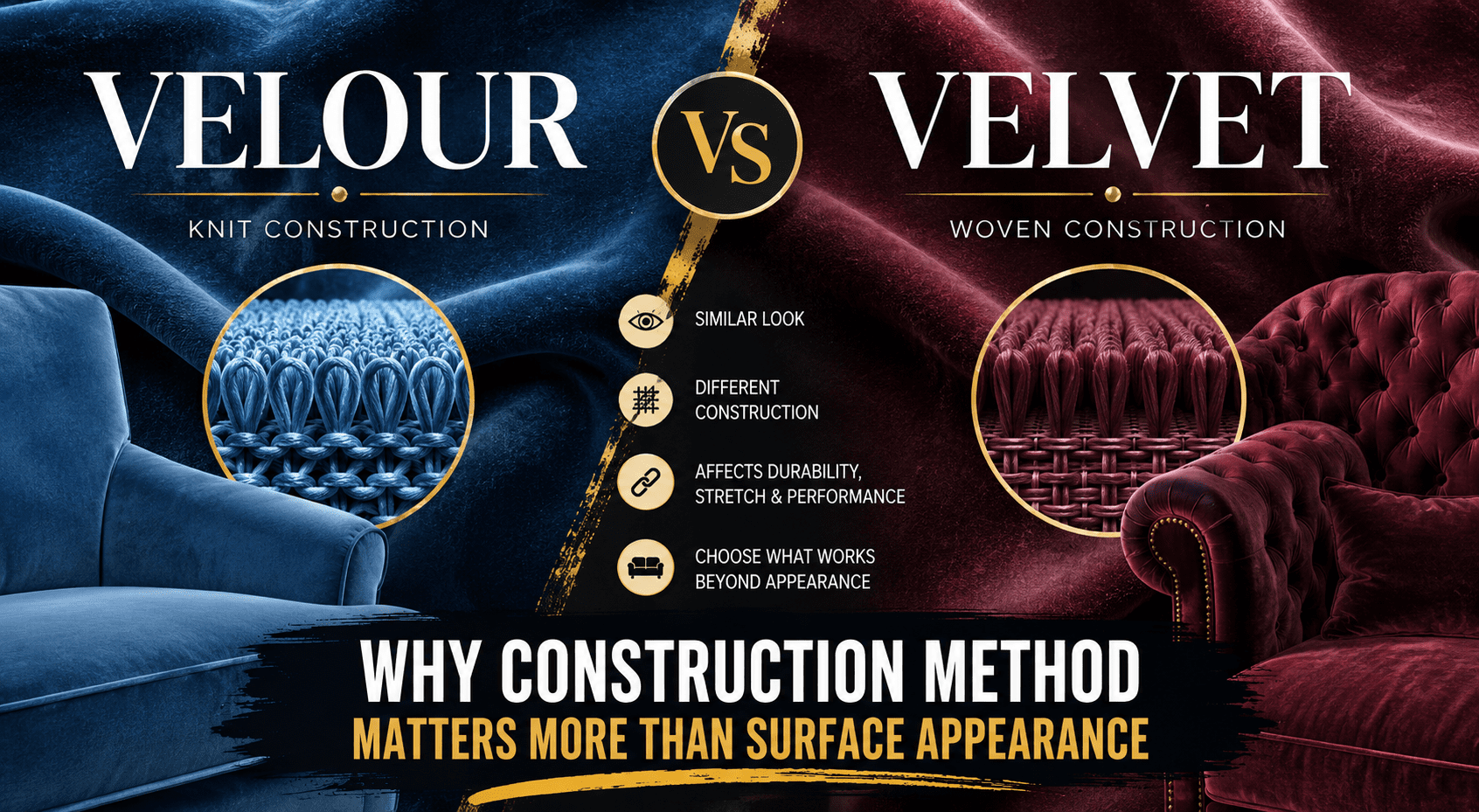 Velour vs Velvet