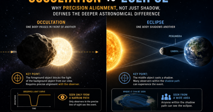 Occultation vs Ecclipse