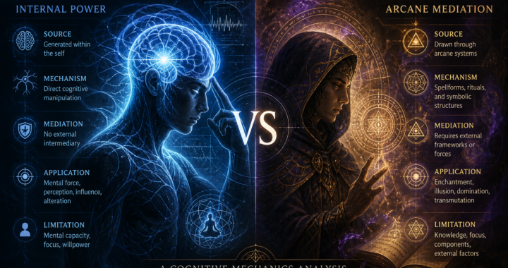 Psionics vs Mind Magic