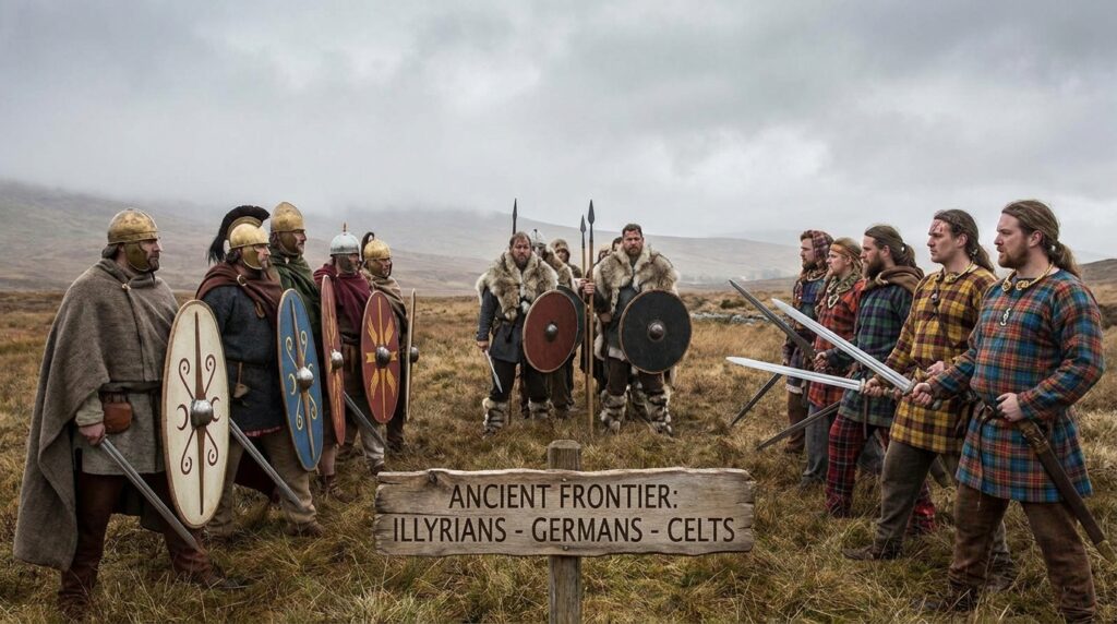Ancient Illyrians vs Germans vs Celts