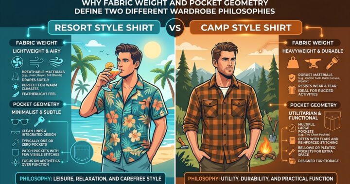 Resort vs Camp Style Shirt