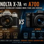 Minolta x-7a vs a700
