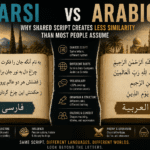 Farsi vs Arabic