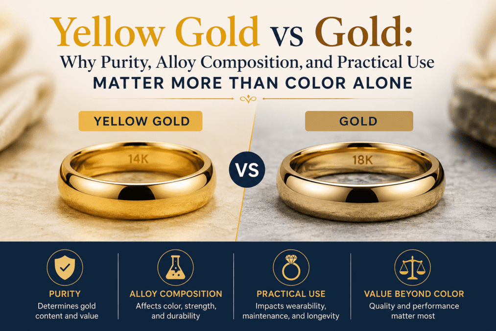 Yellow Gold vs Gold