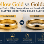 Yellow Gold vs Gold