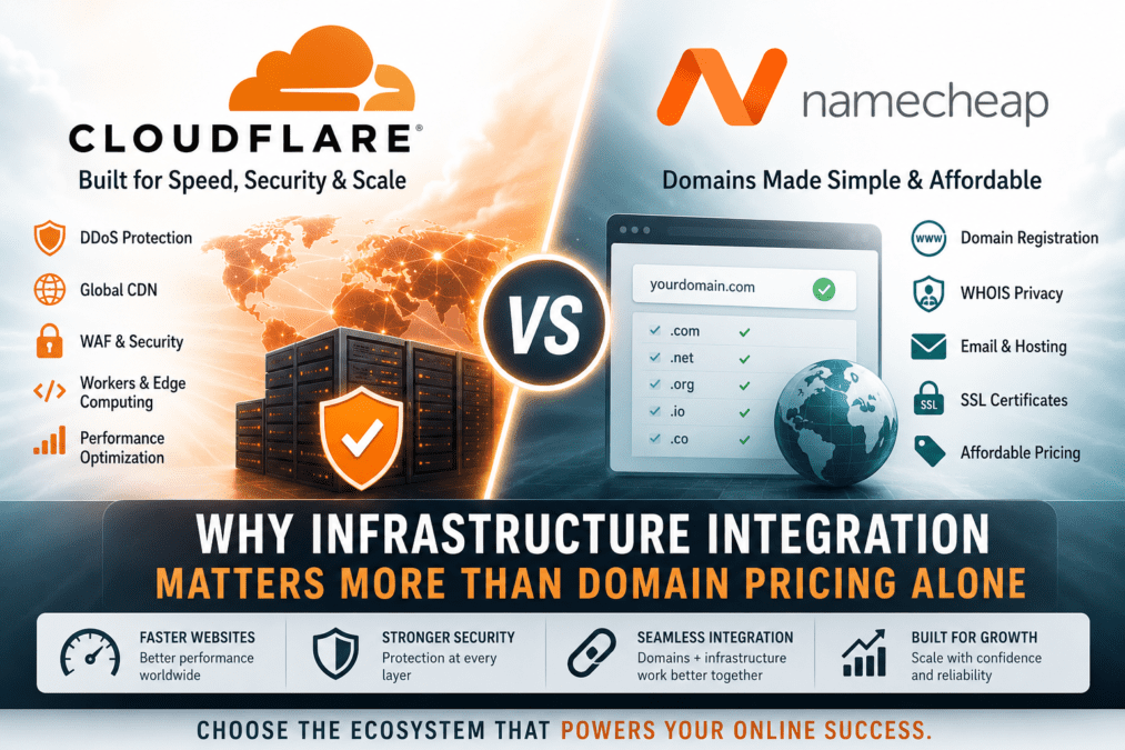 Cloudflare vs Namecheap