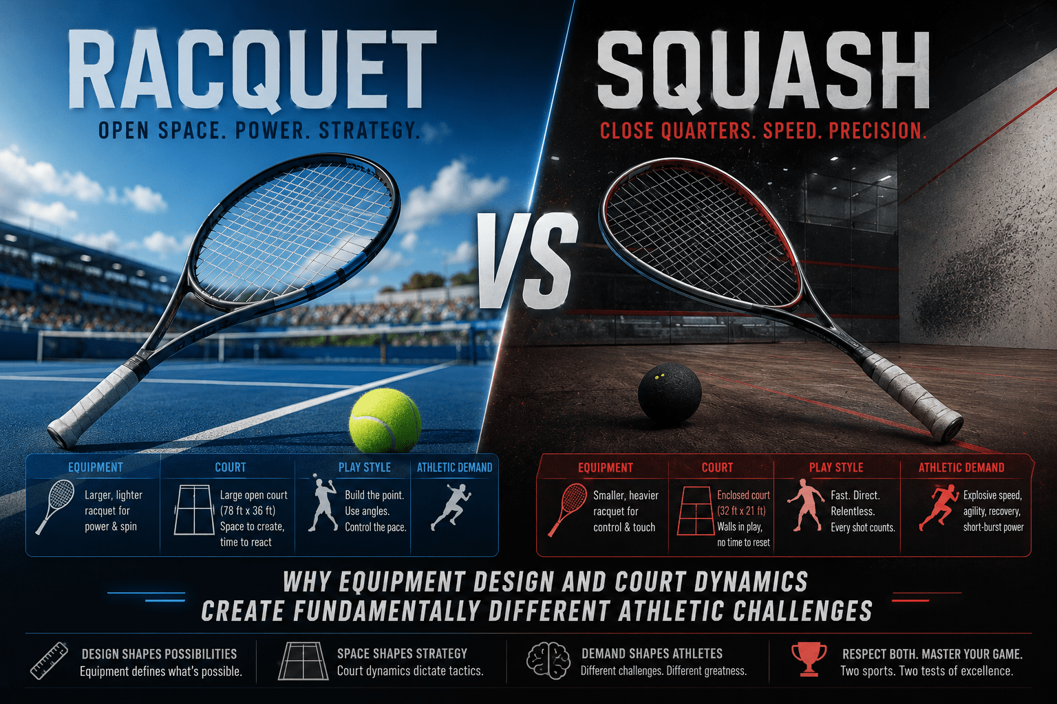 Gojo vs Sukuna Racquet vs Squash