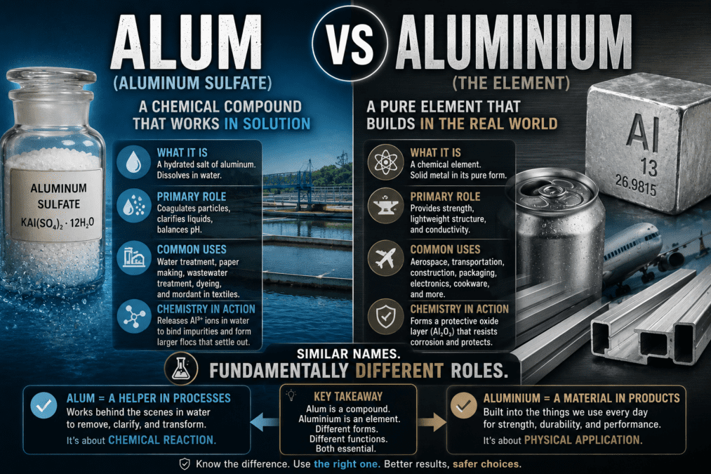 Alum vs Aluminium