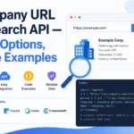 Target Company URL Research
